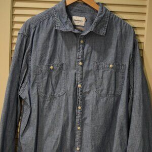 Goodfellow & Co™ Long Sleeve Denim Button-Down Shirt